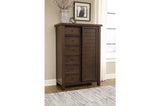 Homelegance - Logandale Wardrobe In Brown - 1559-W