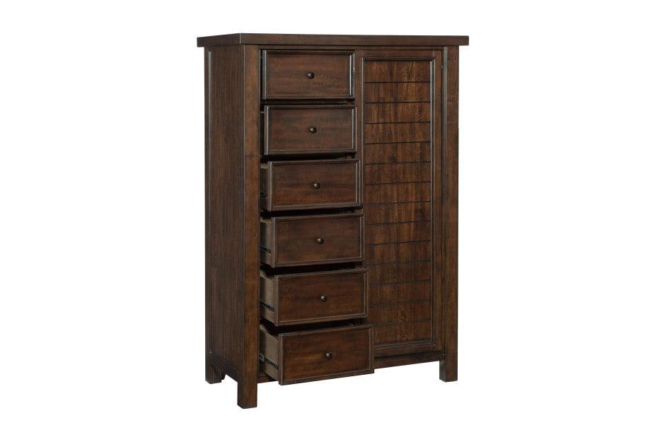 Homelegance - Logandale Wardrobe In Brown - 1559-W