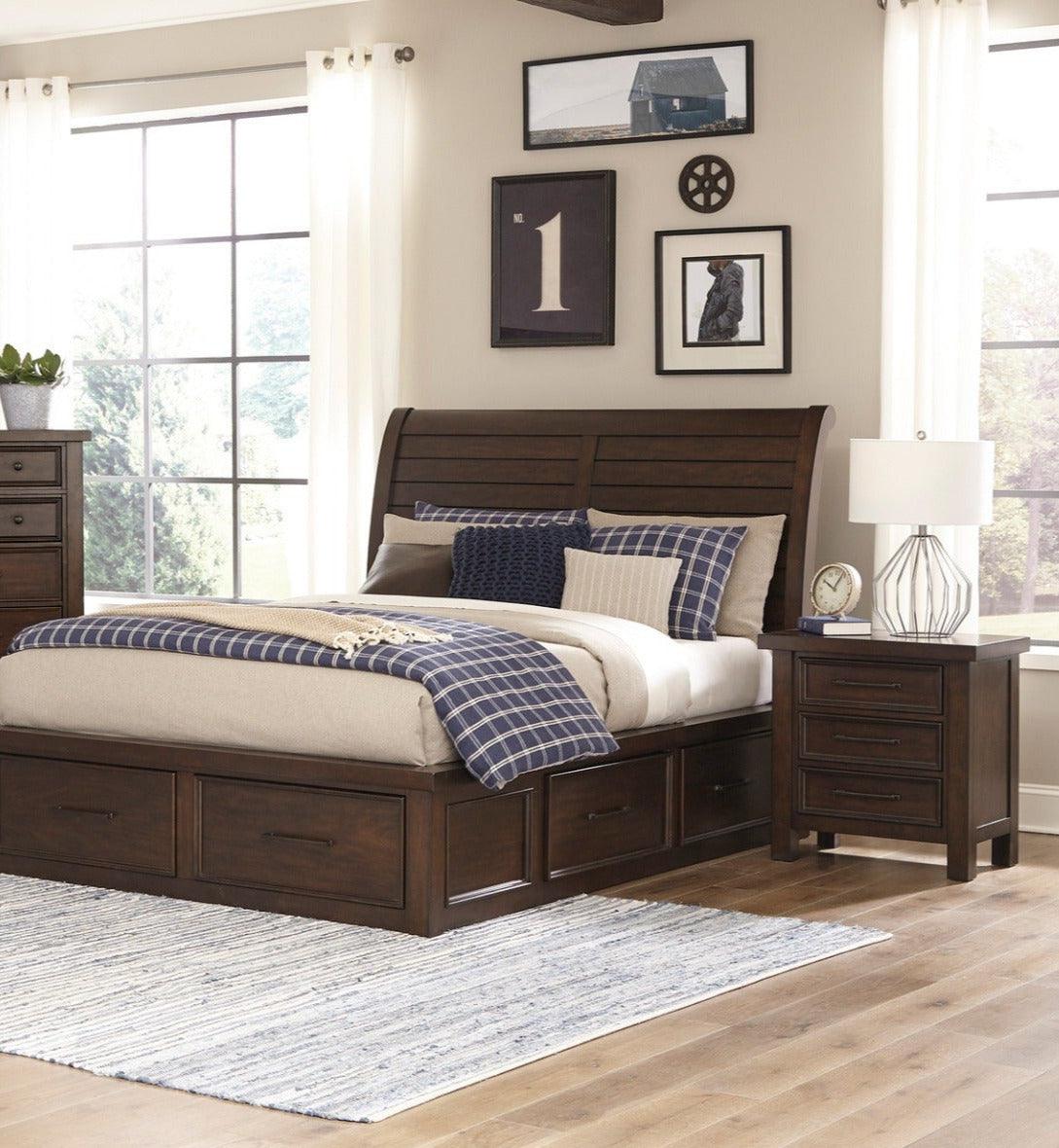 Homelegance - Logandale 3 Piece Eastern King Platform Bedroom Set - 1559K-1Ek-3Set