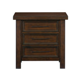 Homelegance - Logandale Night Stand In Brown - 1559-N