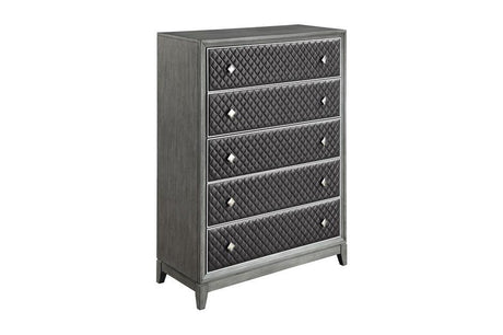 Homelegance - West End Chest In Wire-Brushed Gray - 1566Gy-9