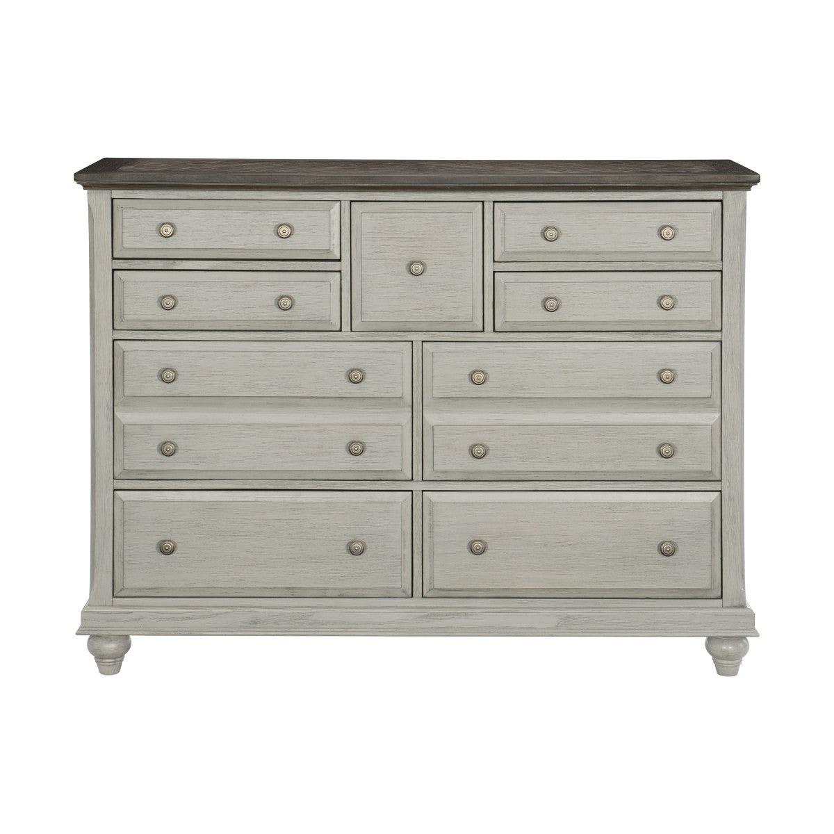 Homelegance - Mossbrook Dresser In Light Gray - 1568-D