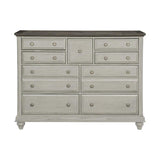 Homelegance - Mossbrook Dresser In Light Gray - 1568-D