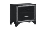 Homelegance - Salon 3 Piece Queen Bedroom Set - 1572Bk-Q-3Set