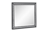 Homelegance - Salon Dresser And Mirror In Pearl Black Metallic - 1572Bk-Dm