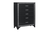 Homelegance - Salon 6 Piece Eastern King Bedroom Set - 1572Bkk-1Ek-6Set