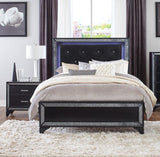 Homelegance - Salon 3 Piece Eastern King Bedroom Set - 1572Bkk-1Ek-3Set