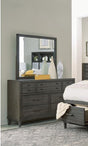 Wittenberry Dresser With Mirror In Gray 1573-Dm | Homelegance