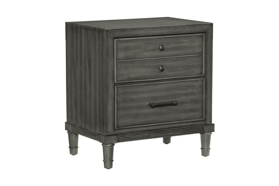 Homelegance - Wittenberry Night Stand In Gray - 1573-4