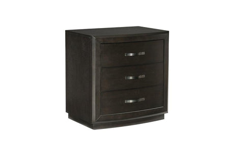 Homelegance - Hodgin Night Stand In Dark Charcoal - 1575-4