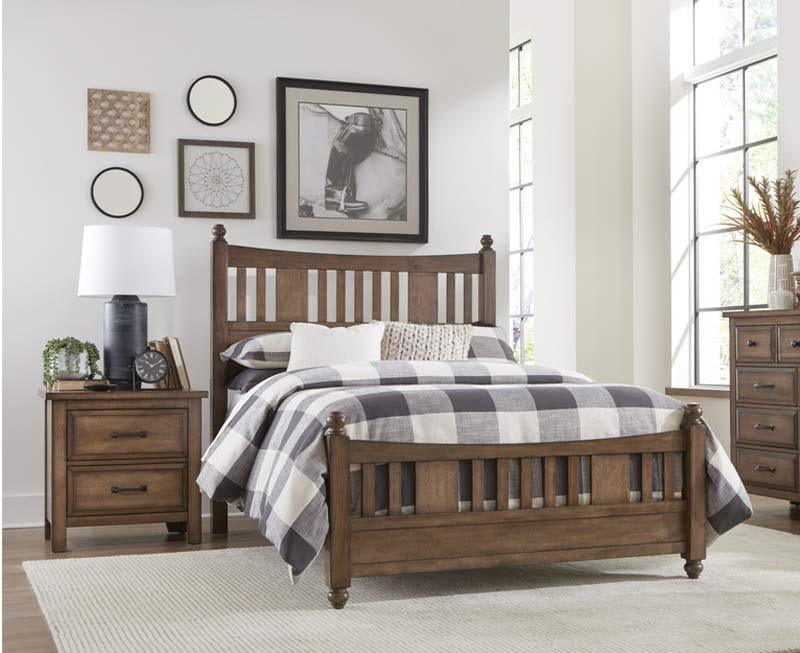 Brevard 3 Piece Queen Bedroom Set In Light Brown 1584 - Q - 3Set | Homelegance | Home Elegance USA