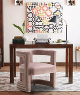 Meridian Furniture - Blair Velvet Dining-Accent Chair In Pink - 530Pink