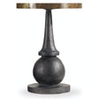 Curata Accent Table Brass & Black – Hooker Furniture