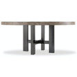 Curata 72-Inch Round Dining Table Mountain Modern Greige – Hooker Furniture