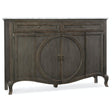 Arabella Melange Charcoal Marble Top Credenza TV Cabinet – Hooker Furniture