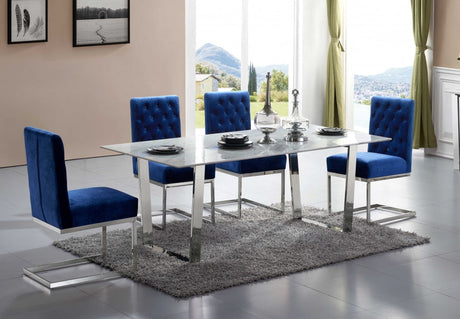 Meridian Furniture - Carlton 5 Piece Dining Room Set - 735-5SET