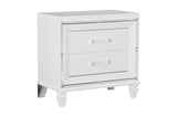 Homelegance - Tamsin 3 Piece Queen Platform Bedroom Set In White - 1616W-1-3Set