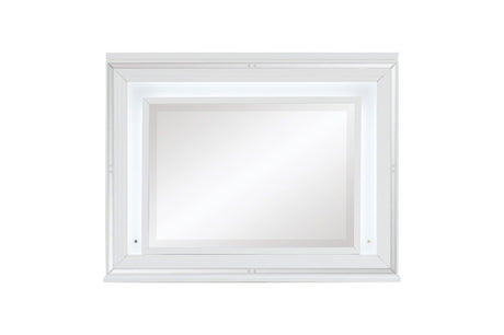 Tamsin Dresser With Mirror In White 1616W-6 | Homelegance