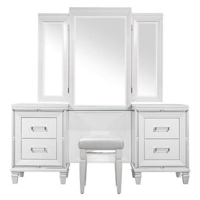 Tamsin Vanity Dresser With Mirror Set In White 1616W-15* | Homelegance