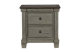 Homelegance - Weaver 5 Piece Eastern King Bedroom Set In Antique Gray - 1626Gyk-1Ek-5Set