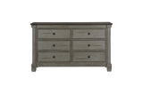 Homelegance - Weaver 5 Piece Eastern King Bedroom Set In Antique Gray - 1626Gyk-1Ek-5Set