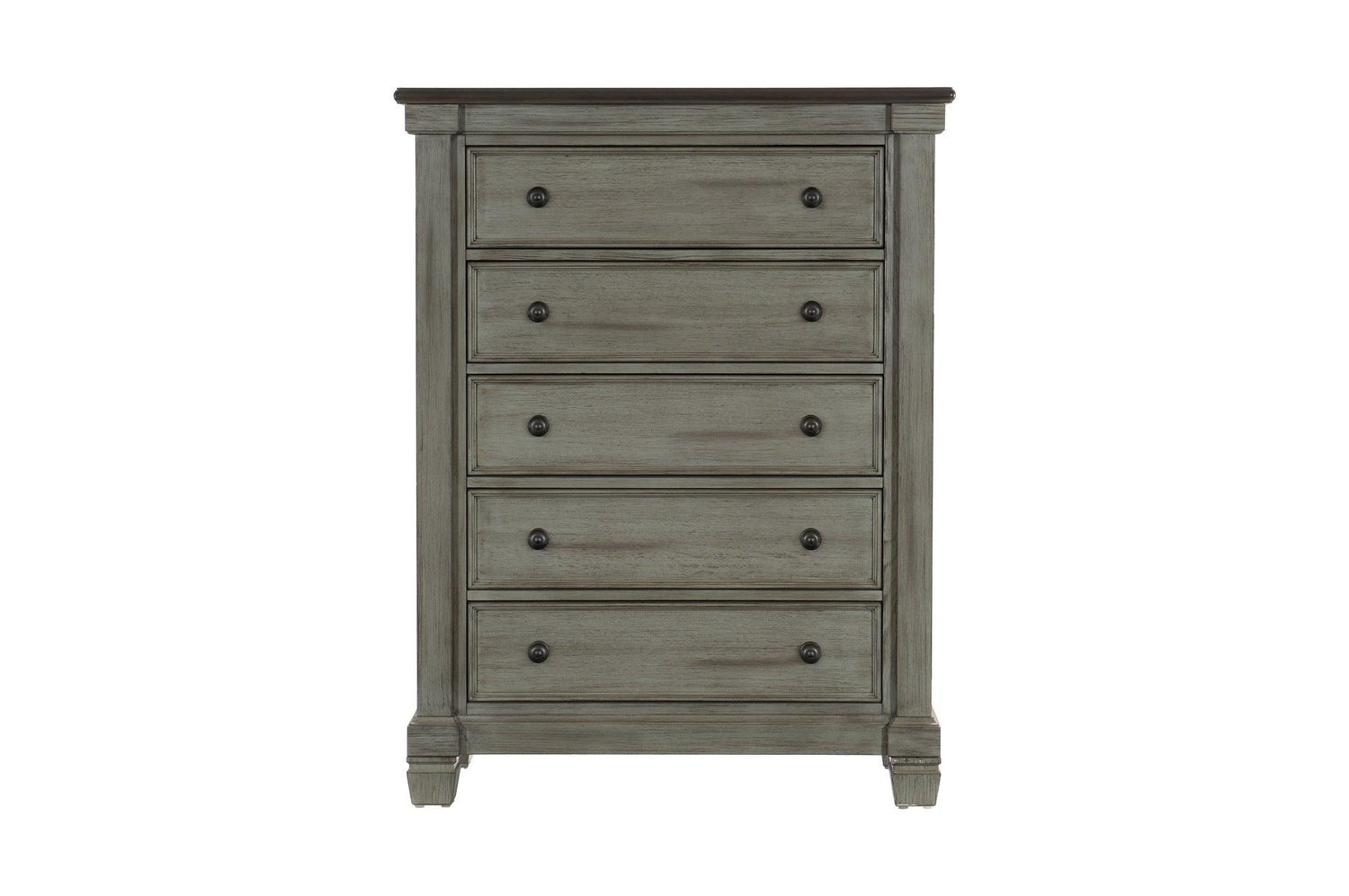 Homelegance - Weaver Chest In Antique Gray - 1626Gy-9