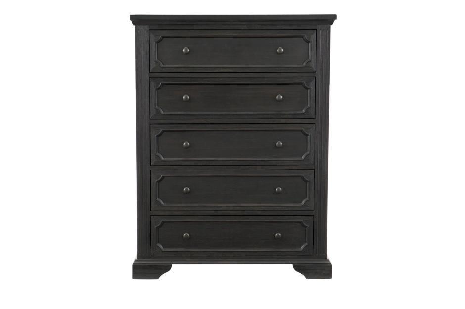 Homelegance - Bolingbrook Chest In Wire-Brushed Charcoal - 1647-9