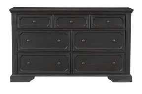 Bolingbrook Dresser In Wire-Brushed Charcoal 1647-5 | Homelegance