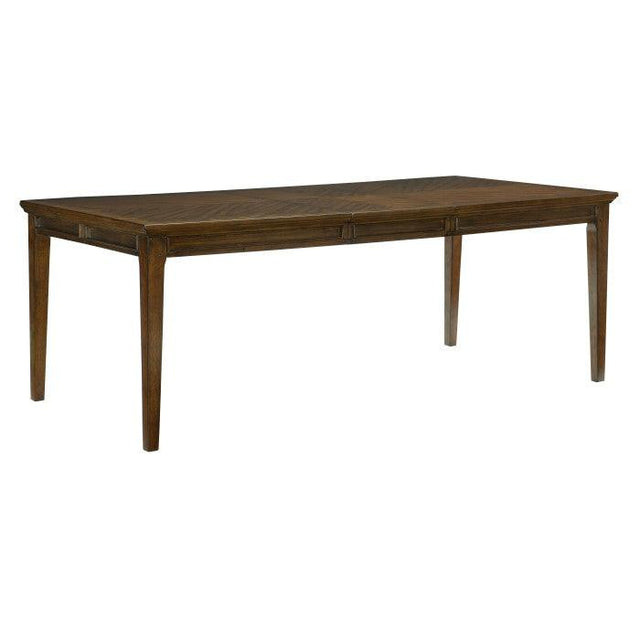 Homelegance - Frazier Park Dining Table In Brown Cherry - 1649-82