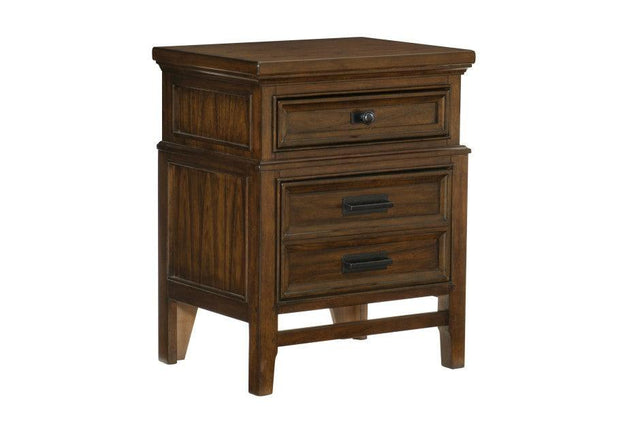 Homelegance - Frazier Park Night Stand In Brown Cherry - 1649-4