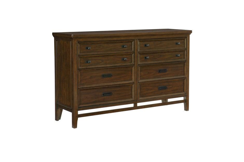 Homelegance - Frazier Park Dresser In Brown Cherry - 1649-5