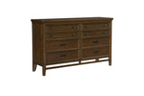 Homelegance - Frazier Park Dresser In Brown Cherry - 1649-5