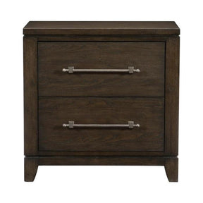 Griggs Night Stand In Dark Brown 1669-4 | Homelegance