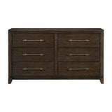 Homelegance - Griggs Dresser In Dark Brown - 1669-5