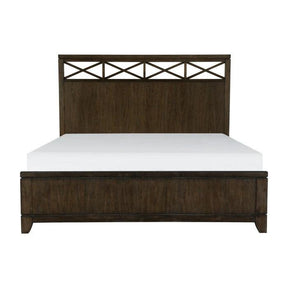 Griggs Queen Bed In Dark Brown 1669-1* | Homelegance