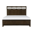 Griggs Eastern King Bed In Dark Brown 1669K-1Ek* | Homelegance