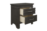 Blaire Farm 5 Piece Queen Bedroom Set In Charcoal Gray 1675 - 1 - 5Set | Homelegance | Home Elegance USA