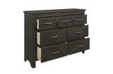 Blaire Farm 5 Piece Queen Bedroom Set In Charcoal Gray 1675 - 1 - 5Set | Homelegance | Home Elegance USA