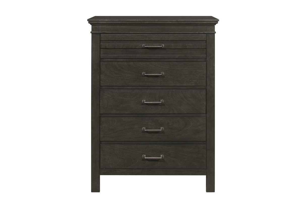 Blaire Farm 6 Piece Eastern King Bedroom Set In Charcoal Gray 1675K - 1Ek - 6Set | Homelegance | Home Elegance USA