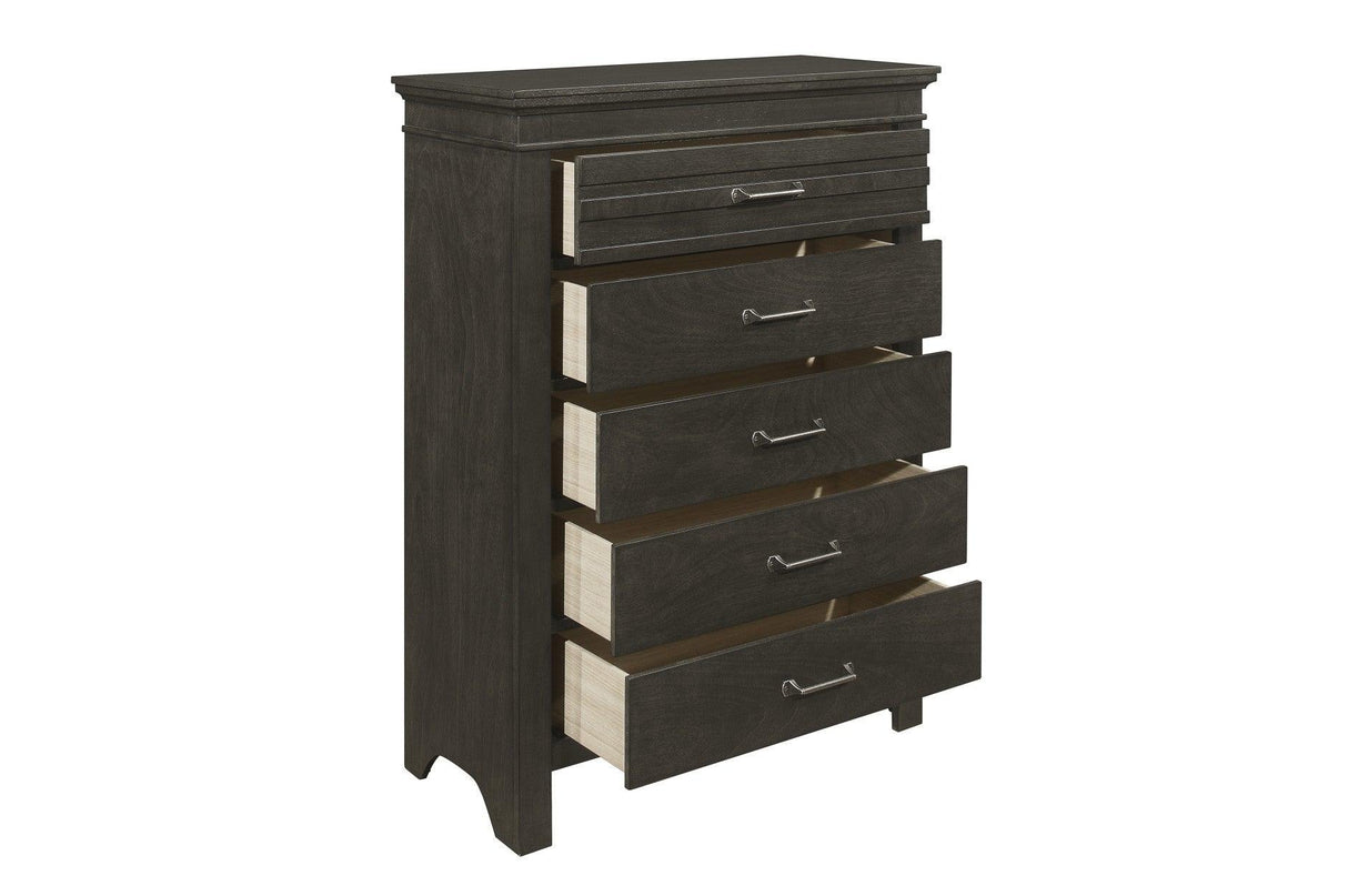 Blaire Farm 6 Piece Eastern King Bedroom Set In Charcoal Gray 1675K - 1Ek - 6Set | Homelegance | Home Elegance USA