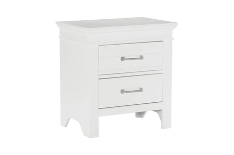 Blaire Farm 6 Piece Eastern King Bedroom Set In White 1675Wk-1Ek-6Set | Homelegance