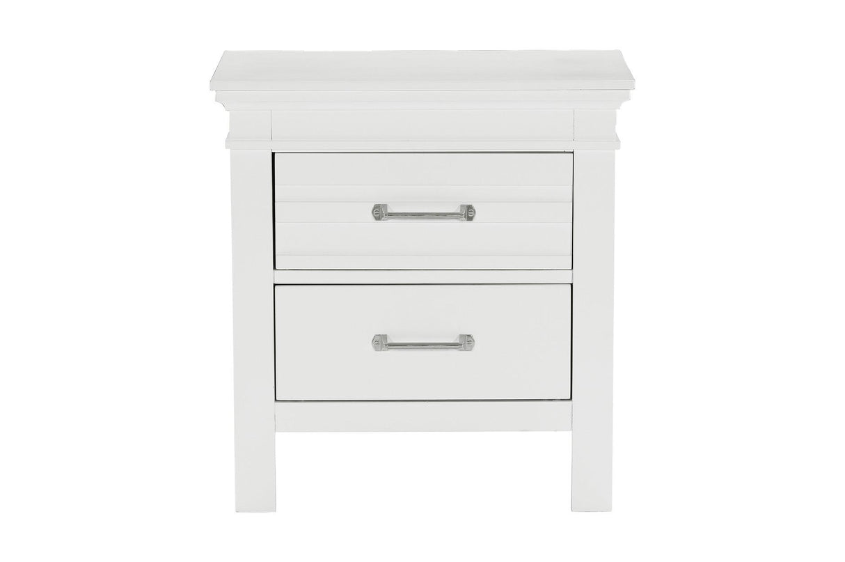 Blaire Farm 6 Piece Eastern King Bedroom Set In White 1675Wk - 1Ek - 6Set | Homelegance | Home Elegance USA