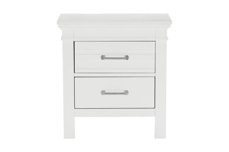 Blaire Farm 3 Piece Eastern King Bedroom Set In White 1675Wk-1Ek-3Set | Homelegance