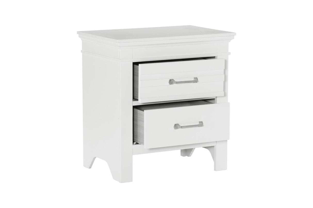 Blaire Farm 6 Piece Eastern King Bedroom Set In White 1675Wk - 1Ek - 6Set | Homelegance | Home Elegance USA