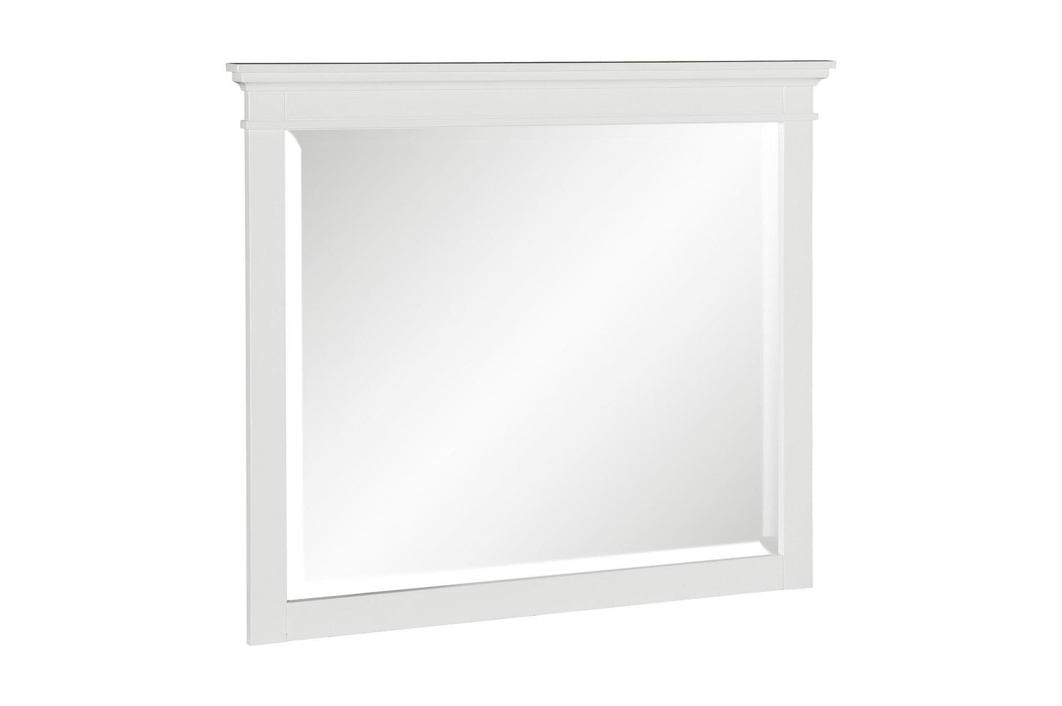 Blaire Farm Dresser With Mirror In White 1675W - 6 | Homelegance | Home Elegance USA