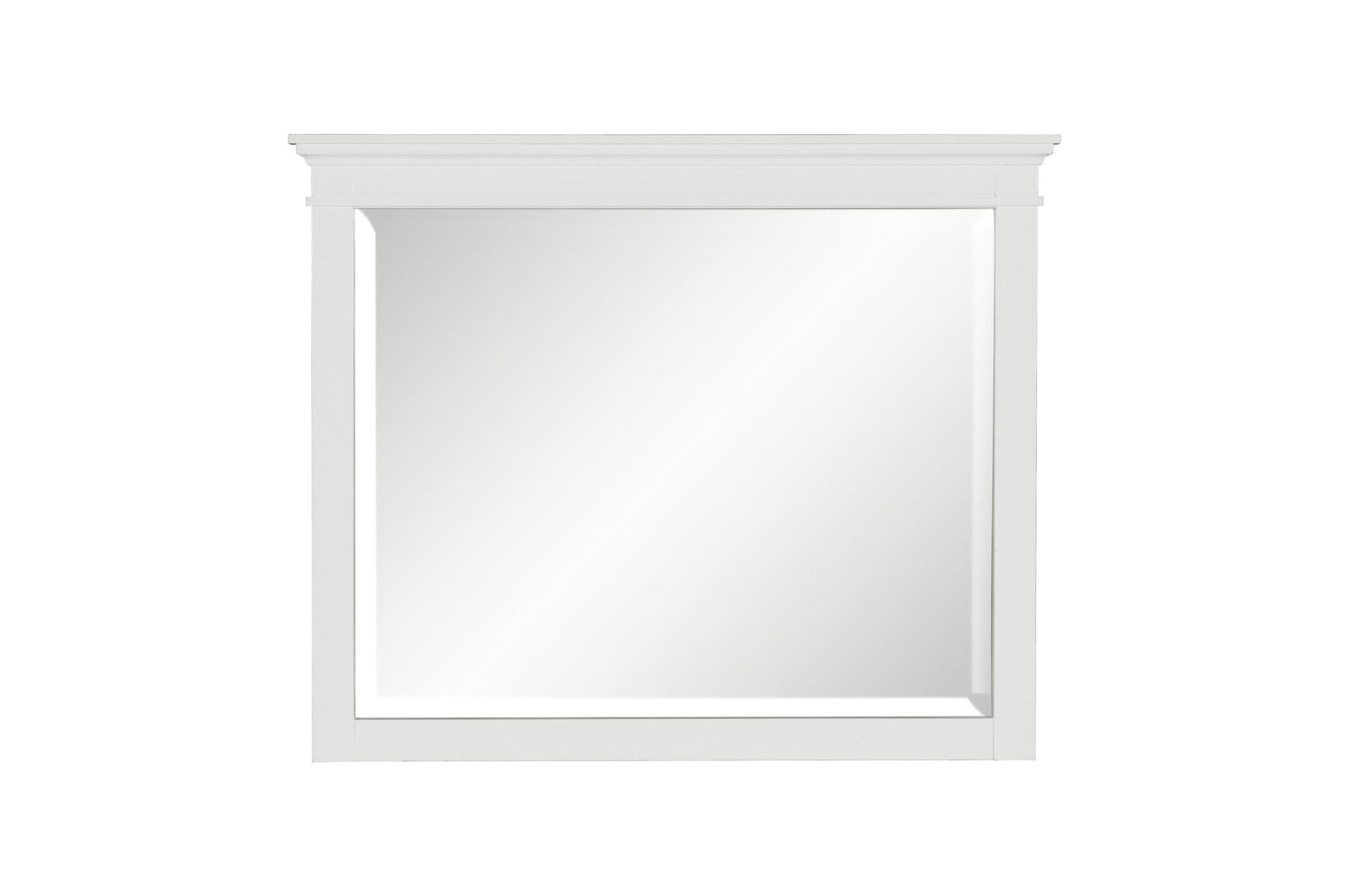 Blaire Farm Dresser With Mirror In White 1675W - 6 | Homelegance | Home Elegance USA