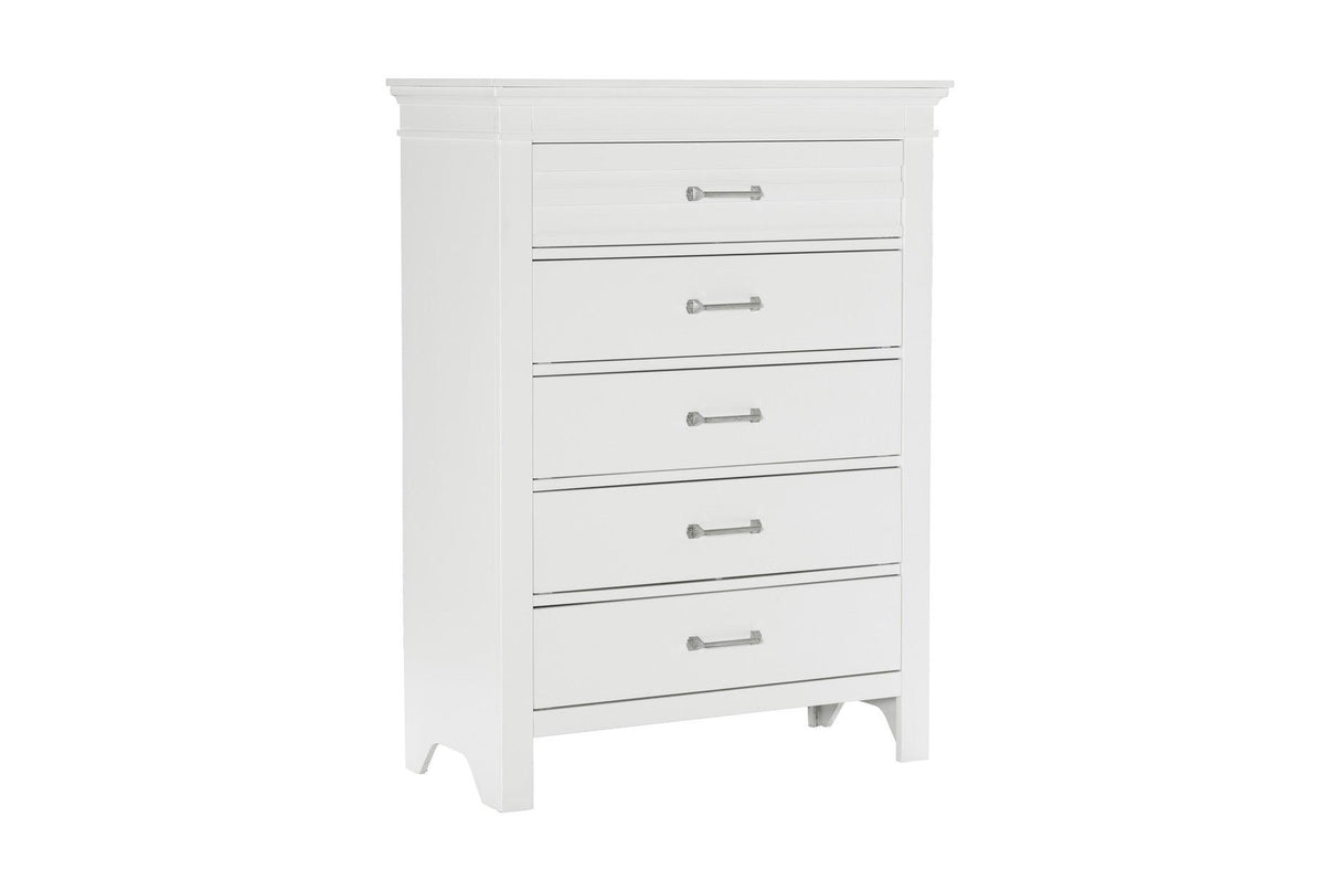 Blaire Farm 6 Piece Queen Bedroom Set In White 1675W - 1 - 6Set | Homelegance | Home Elegance USA