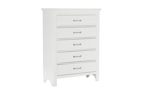 Blaire Farm 6 Piece Eastern King Bedroom Set In White 1675Wk-1Ek-6Set | Homelegance