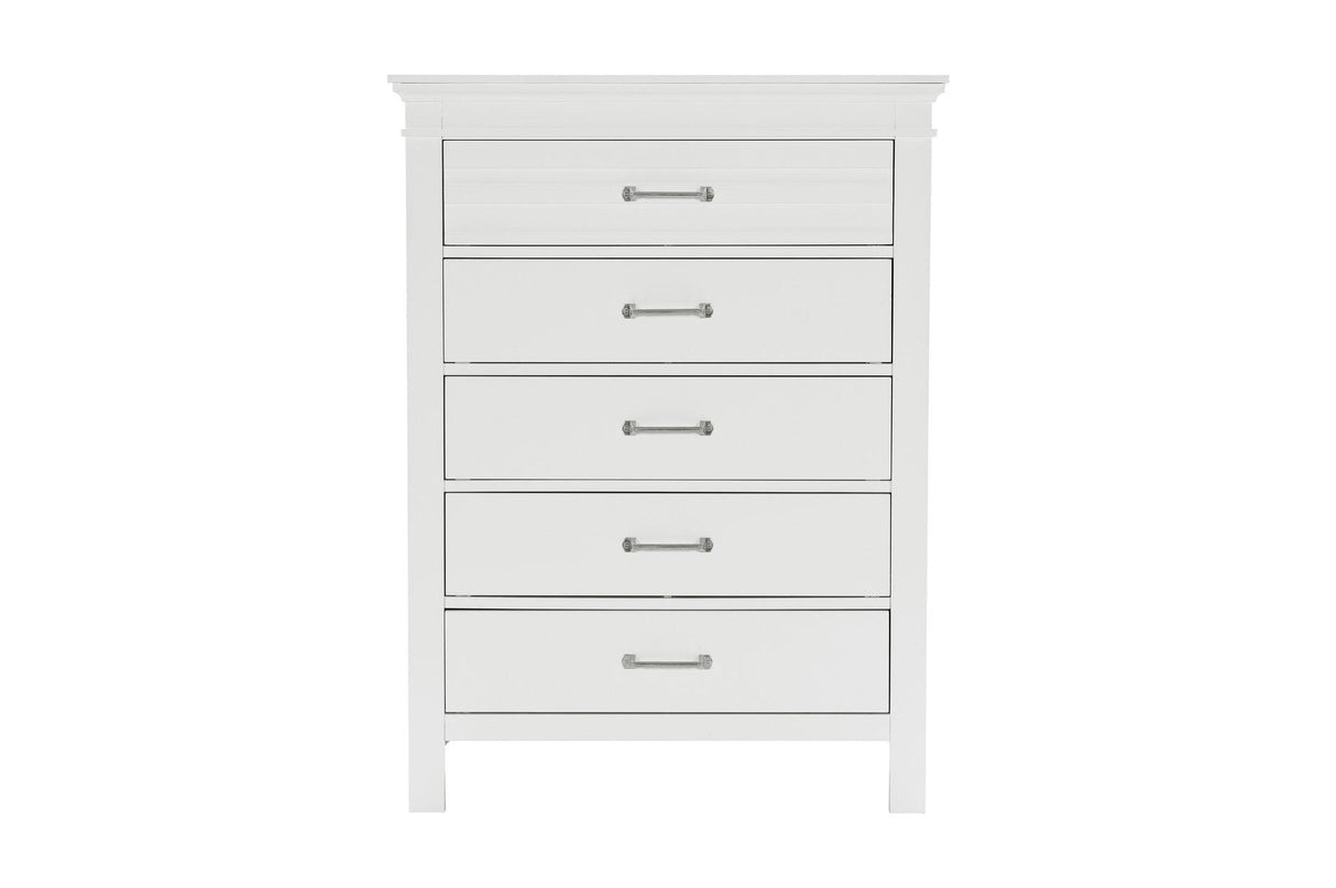 Blaire Farm 6 Piece Eastern King Bedroom Set In White 1675Wk - 1Ek - 6Set | Homelegance | Home Elegance USA