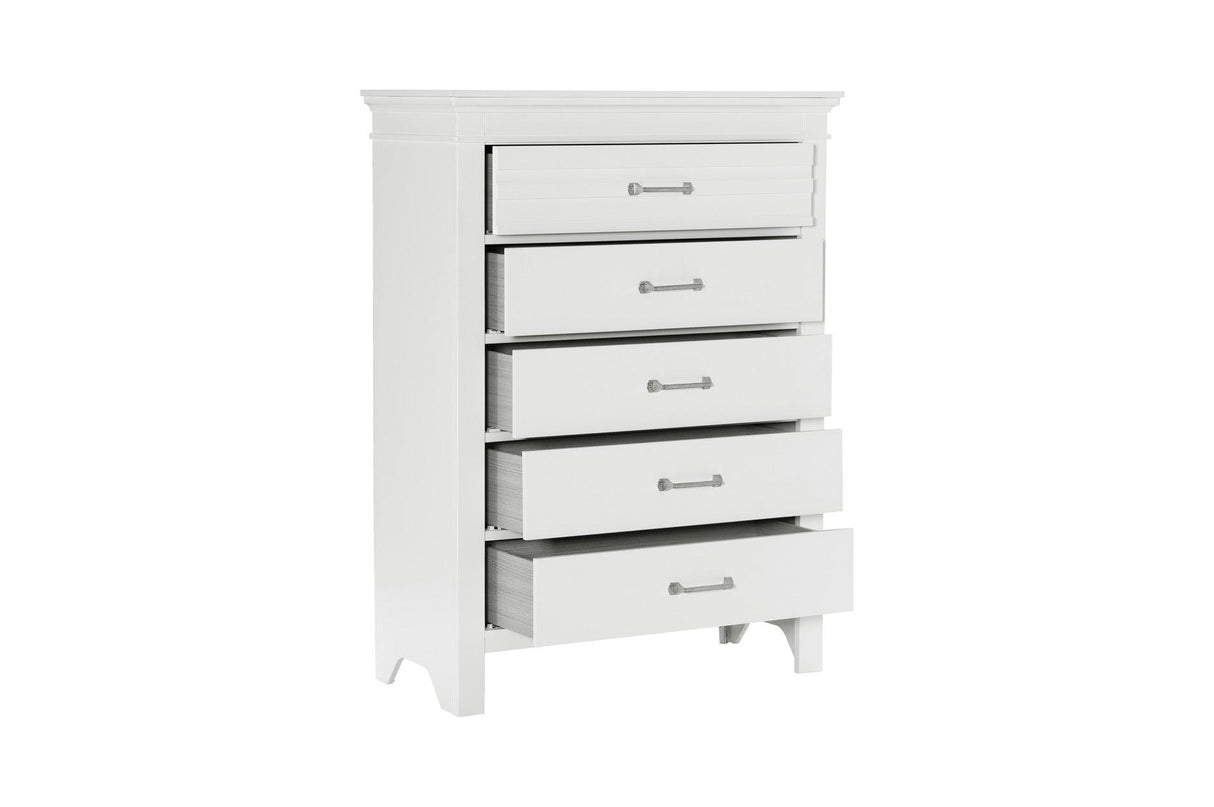 Blaire Farm 6 Piece Eastern King Bedroom Set In White 1675Wk - 1Ek - 6Set | Homelegance | Home Elegance USA